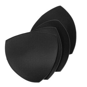 Sewing Notions 2 prs of Black Bra cup pads.